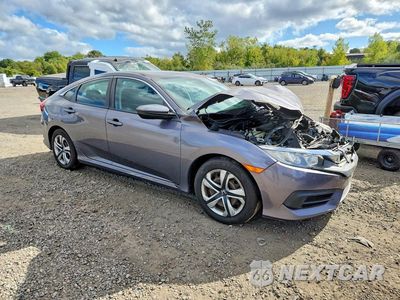 Czwarte zdjęcie samochodu z boku: 2016 HONDA CIVIC LX VIN:19XFC2F53GE205247 - miniatura