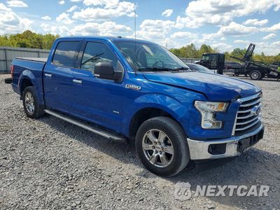Czwarte zdjęcie samochodu z boku: 2017 FORD F150 SUPERCREW VIN:1FTEW1CP1HFA30782 - miniatura