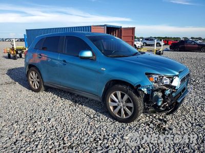 Czwarte zdjęcie samochodu z boku: 2014 MITSUBISHI OUTLANDER SPORT ES VIN:4A4AP3AU8EE005923 - miniatura