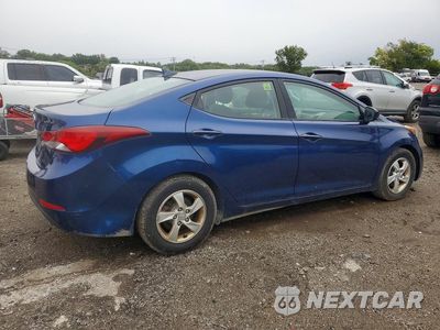 Trzecie zdjęcie samochodu z tyłu: 2015 HYUNDAI ELANTRA SE VIN:5NPDH4AE4FH586645 - miniatura