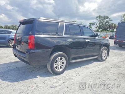 Trzecie zdjęcie samochodu z tyłu: 2018 CHEVROLET TAHOE C1500 LT VIN:1GNSCBKC5JR122473 - miniatura
