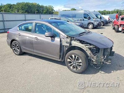 Czwarte zdjęcie samochodu z boku: 2013 HONDA CIVIC EX VIN:19XFB2F87DE236672 - miniatura