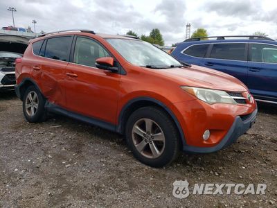 Czwarte zdjęcie samochodu z boku: 2015 TOYOTA RAV4 XLE VIN:JTMRFREV6FD155099 - miniatura