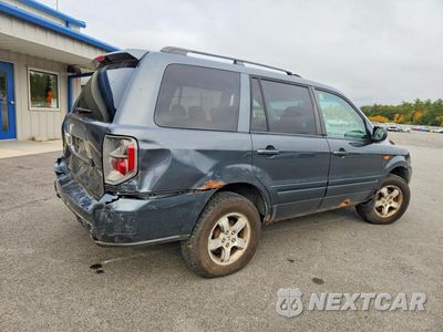 Trzecie zdjęcie samochodu z tyłu: 2006 HONDA PILOT VIN:2HKYF18436H510613 - miniatura