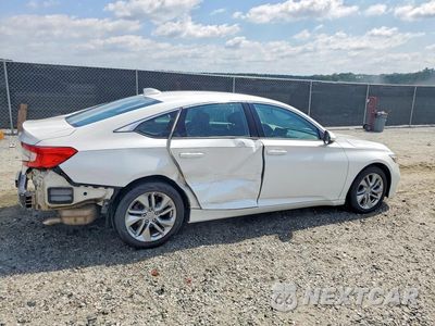 Trzecie zdjęcie samochodu z tyłu: 2019 HONDA ACCORD LX VIN:1HGCV1F17KA071862 - miniatura