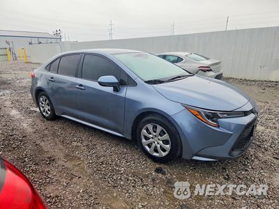 Czwarte zdjęcie samochodu z boku: 2022 TOYOTA COROLLA LE VIN:5YFEPMAE7NP324790 - miniatura
