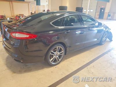 Trzecie zdjęcie samochodu z tyłu: 2013 FORD FUSION TITANIUM VIN:3FA6P0D92DR335061 - miniatura