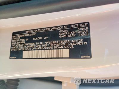 Zdjęcie 13 z 13 samochodu: 2023 POLESTAR 2 VIN:YSMED3KAXPL131757 - miniatura