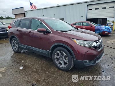 Czwarte zdjęcie samochodu z boku: 2019 HONDA CR-V EX VIN:7FARW1H52KE013482 - miniatura