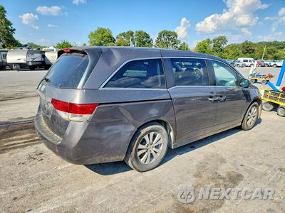 Trzecie zdjęcie samochodu z tyłu: 2016 HONDA ODYSSEY EXL VIN:5FNRL5H63GB079275 - miniatura
