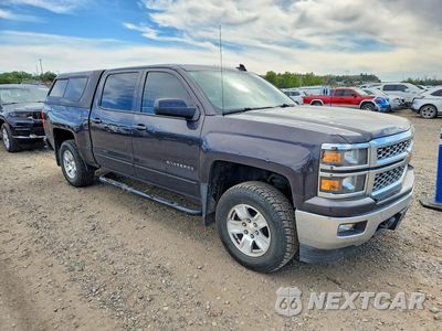 Czwarte zdjęcie samochodu z boku: 2015 CHEVROLET SILVERADO K1500 LT VIN:3GCUKREC5FG140021 - miniatura