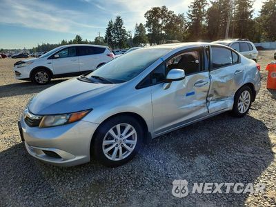 2012 HONDA CIVIC EXL 2HGFB2F95CH504468 - główne zdjęcie licytacji z USA - miniatura
