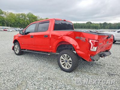 Drugie zdjęcie samochodu z przodu: 2017 FORD F150 SUPERCREW VIN:1FTEW1EP2HKD91362 - miniatura