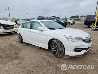Czwarte zdjęcie samochodu z boku: 2017 HONDA ACCORD TOURING VIN:1HGCR3F94HA004232 - miniatura