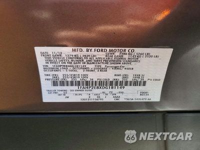 Zdjęcie 12 z 12 samochodu: 2013 FORD TAURUS SEL VIN:1FAHP2E8XDG181149 - miniatura