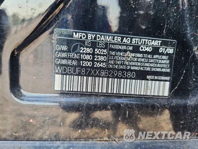 Zdjęcie 12 z 12 samochodu: 2008 MERCEDES-BENZ E 350 4MATIC VIN:WDBUF87XX8B298380 - miniatura