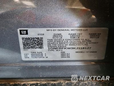 Zdjęcie 14 z 14 samochodu: 2019 CHEVROLET TRAVERSE VIN:1GNERFKW3KJ118127 - miniatura