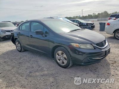 Czwarte zdjęcie samochodu z boku: 2015 HONDA CIVIC LX VIN:19XFB2F52FE236510 - miniatura