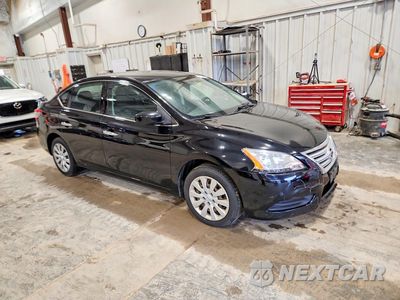Czwarte zdjęcie samochodu z boku: 2014 NISSAN SENTRA SV VIN:3N1AB7AP6EY210041 - miniatura