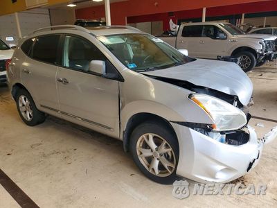 Czwarte zdjęcie samochodu z boku: 2011 NISSAN ROGUE S VIN:JN8AS5MV1BW687642 - miniatura