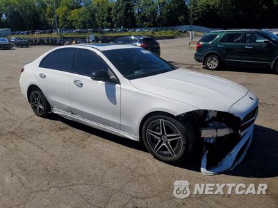 Czwarte zdjęcie samochodu z boku: 2022 MERCEDES-BENZ C 300 4MATIC VIN:W1KAF4HB3NR052229 - miniatura