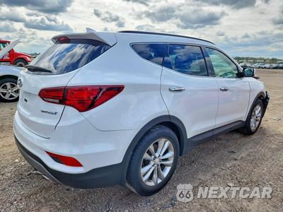Trzecie zdjęcie samochodu z tyłu: 2018 HYUNDAI SANTA FE SPORT 2.0T VIN:5XYZU4LA2JG549461 - miniatura