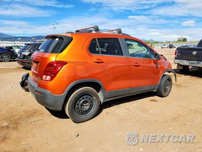 Trzecie zdjęcie samochodu z tyłu: 2015 CHEVROLET TRAX 1LT VIN:KL7CJRSB5FB135613 - miniatura