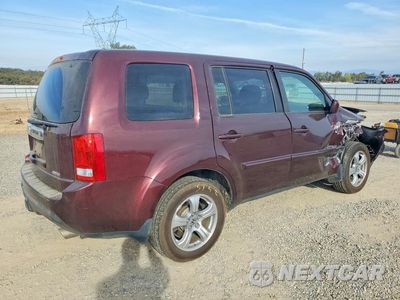 Trzecie zdjęcie samochodu z tyłu: 2014 HONDA PILOT EXL VIN:5FNYF4H58EB008476 - miniatura