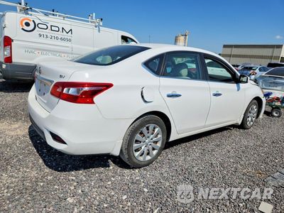 Trzecie zdjęcie samochodu z tyłu: 2017 NISSAN SENTRA SV VIN:3N1AB7APXHY320109 - miniatura