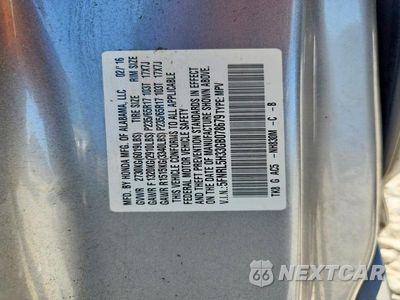 Zdjęcie 13 z 13 samochodu: 2016 HONDA ODYSSEY SE VIN:5FNRL5H33GB078679 - miniatura