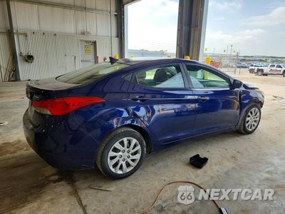 Trzecie zdjęcie samochodu z tyłu: 2012 HYUNDAI ELANTRA GLS VIN:5NPDH4AE0CH089782 - miniatura