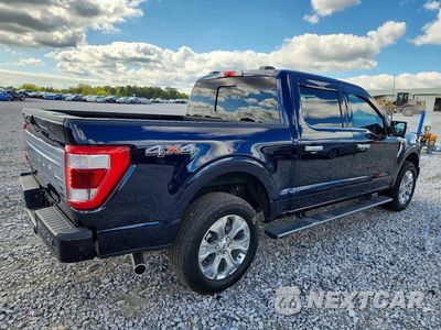 Trzecie zdjęcie samochodu z tyłu: 2022 FORD F150 SUPERCREW VIN:1FTFW1E56NFB49391 - miniatura