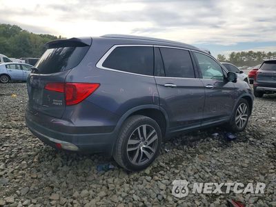 Trzecie zdjęcie samochodu z tyłu: 2017 HONDA PILOT TOURING VIN:5FNYF6H98HB023398 - miniatura