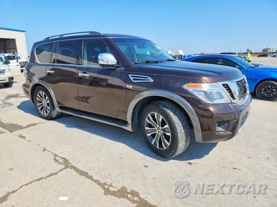 Czwarte zdjęcie samochodu z boku: 2017 NISSAN ARMADA SL VIN:JN8AY2ND8H9003423 - miniatura