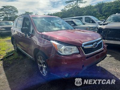 Czwarte zdjęcie samochodu z boku: 2016 SUBARU FORESTER VIN:JF2SJAXC1GH556097 - miniatura