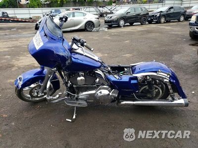 Trzecie zdjęcie samochodu z tyłu: 2014 HARLEY-DAVIDSON FLHX STREET GLIDE VIN:1HD1KBM18EB707743 - miniatura
