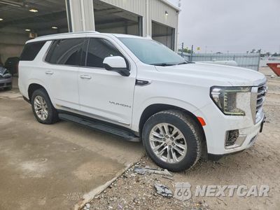 Czwarte zdjęcie samochodu z boku: 2021 GMC YUKON SLT VIN:1GKS2BKD6MR250413 - miniatura