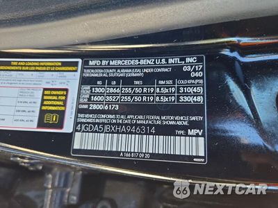 Zdjęcie 13 z 13 samochodu: 2017 MERCEDES-BENZ GLE 350 VIN:4JGDA5JBXHA946314 - miniatura