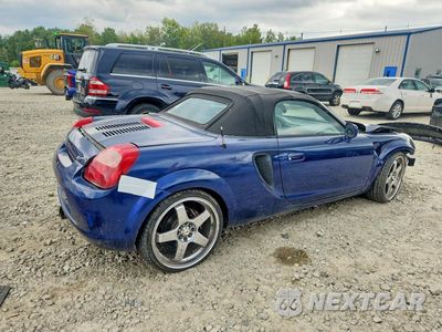Trzecie zdjęcie samochodu z tyłu: 2002 TOYOTA MR2 SPYDER VIN:JTDFR320320051395 - miniatura