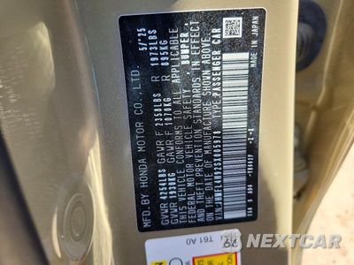 Zdjęcie 12 z 12 samochodu: 2025 HONDA CIVIC SPORT TOURING VIN:JHMFL4H92SX005978 - miniatura