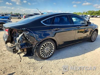 Trzecie zdjęcie samochodu z tyłu: 2017 FORD FUSION SE VIN:3FA6P0H91HR321748 - miniatura