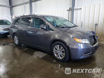 Czwarte zdjęcie samochodu z boku: 2016 HONDA ODYSSEY EX VIN:5FNRL5H42GB131364 - miniatura