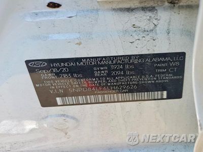 Zdjęcie 12 z 12 samochodu: 2020 HYUNDAI ELANTRA VALUE EDITION VIN:5NPD84LF6LH629626 - miniatura