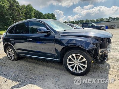 Czwarte zdjęcie samochodu z boku: 2016 AUDI Q5 PREMIUM PLUS VIN:WA1L2AFP4GA092861 - miniatura
