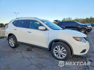 Czwarte zdjęcie samochodu z boku: 2015 NISSAN ROGUE SV VIN:KNMAT2MV8FP573869 - miniatura