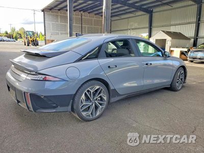 Trzecie zdjęcie samochodu z tyłu: 2023 HYUNDAI IONIQ 6 SEL VIN:KMHM34AC0PA030348 - miniatura