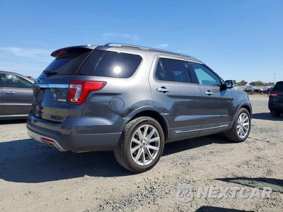 Trzecie zdjęcie samochodu z tyłu: 2016 FORD EXPLORER LIMITED VIN:1FM5K7FH8GGD35302 - miniatura