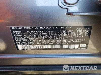 Zdjęcie 13 z 13 samochodu: 2025 HONDA HR-V EXL VIN:3CZRZ1H76SM749108 - miniatura