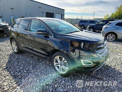 Czwarte zdjęcie samochodu z boku: 2017 FORD EDGE TITANIUM VIN:2FMPK4K98HBB87375 - miniatura