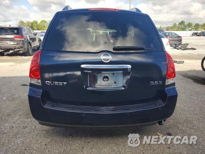 Zdjęcie 6 z 14 samochodu: 2007 NISSAN QUEST 3.5 VIN:5N1BV28UX7N116652 - miniatura
